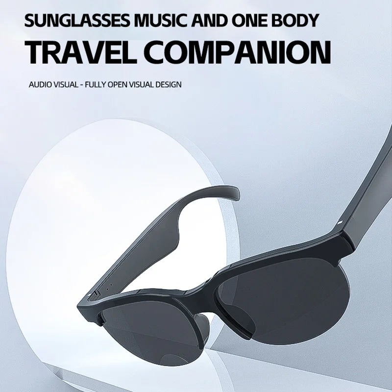 Glasses Sports Driving Bluetooth Sunglasses Wireless Bluetooth Headset Ear Hook Earbuds Wireless Headphones