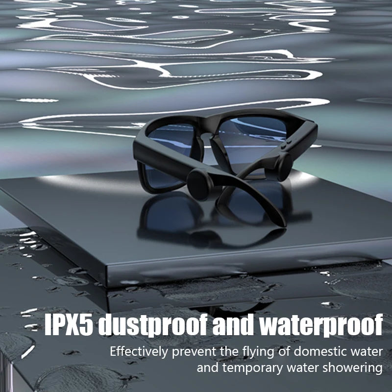 Glasses Sports Driving Bluetooth Sunglasses Wireless Bluetooth Headset Ear Hook Earbuds Wireless Headphones