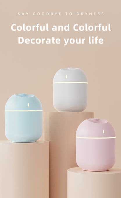 Air Humidifier Cool Mist Aroma Diffuser with LED Night Light -270ML