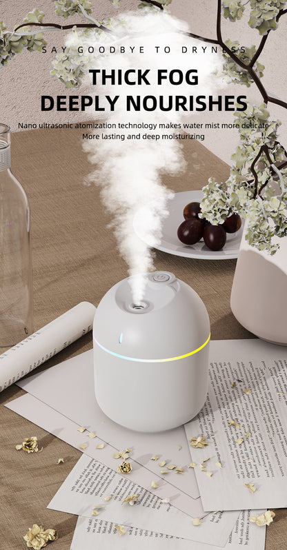 Air Humidifier Cool Mist Aroma Diffuser with LED Night Light -270ML