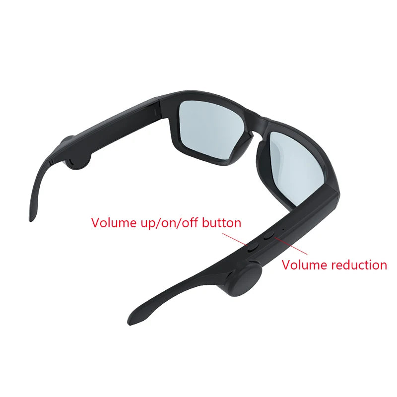 Glasses Sports Driving Bluetooth Sunglasses Wireless Bluetooth Headset Ear Hook Earbuds Wireless Headphones
