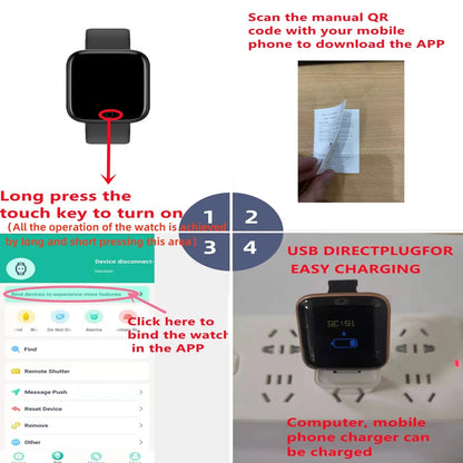 Smart Health Monitor Watch