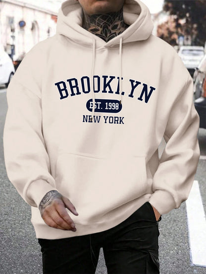 Brooklyn Printed Men Hoodie