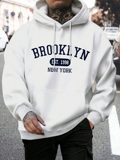 Brooklyn Printed Men Hoodie