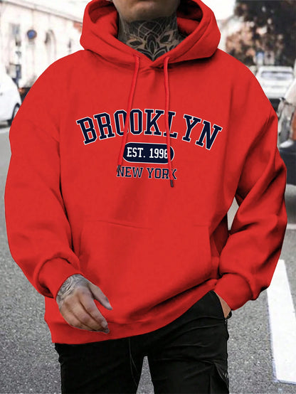 Brooklyn Printed Men Hoodie