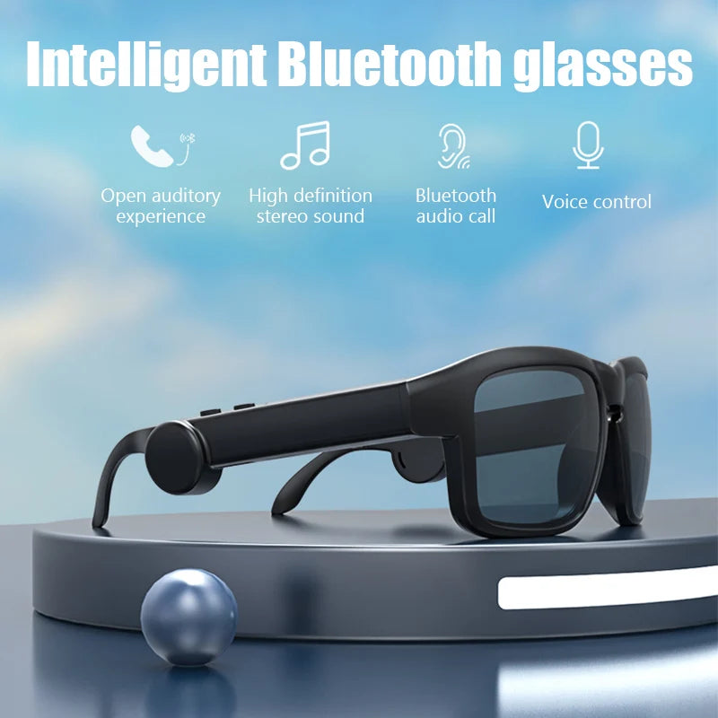 Glasses Sports Driving Bluetooth Sunglasses Wireless Bluetooth Headset Ear Hook Earbuds Wireless Headphones
