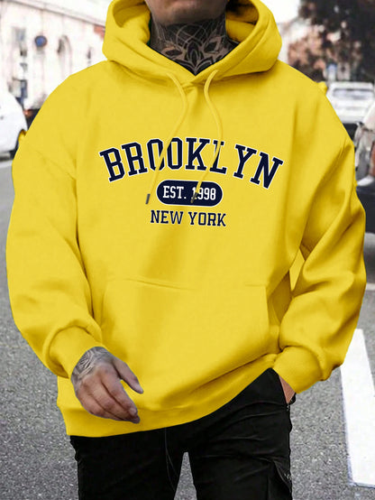 Brooklyn Printed Men Hoodie