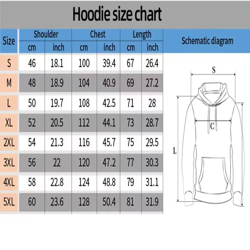 Hoodie - Black Pullover Sweater with Eye-catching Pattern, Street Style Daily Wear, Urban Fashion Casual Loose Trend
