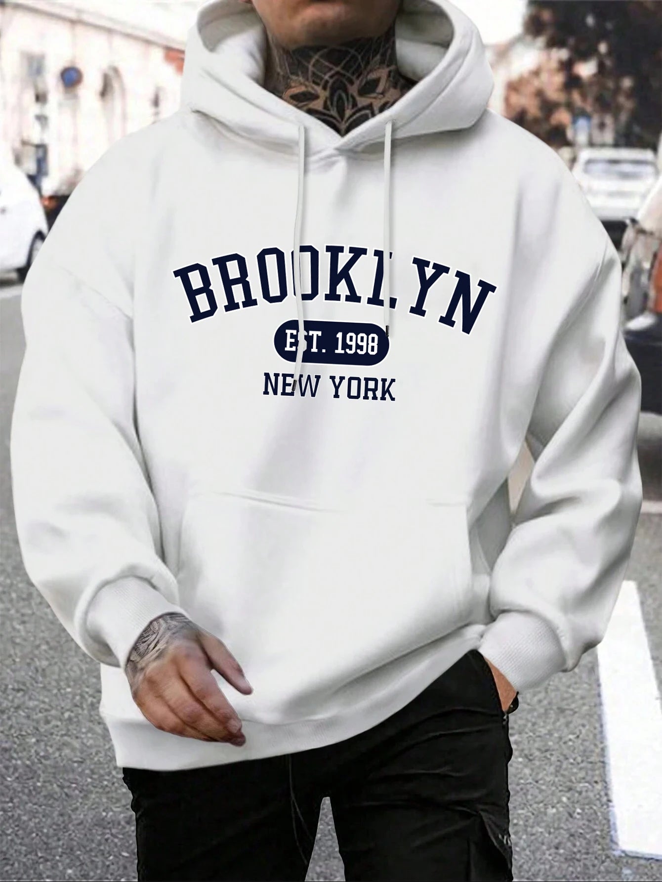 Brooklyn Printed Men Hoodie