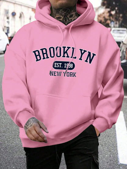 Brooklyn Printed Men Hoodie