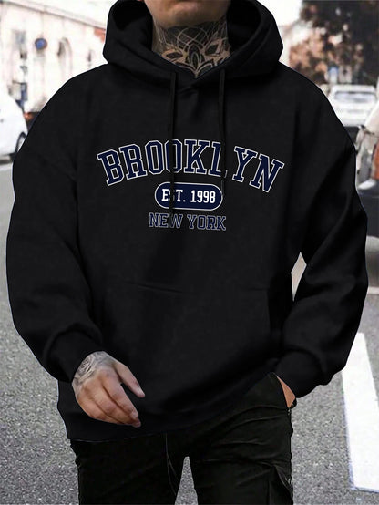 Brooklyn Printed Men Hoodie