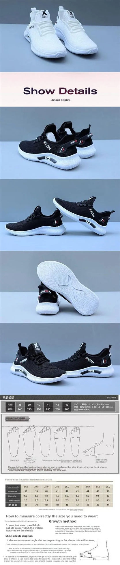 Anti-Odor Super Soft Running shoes