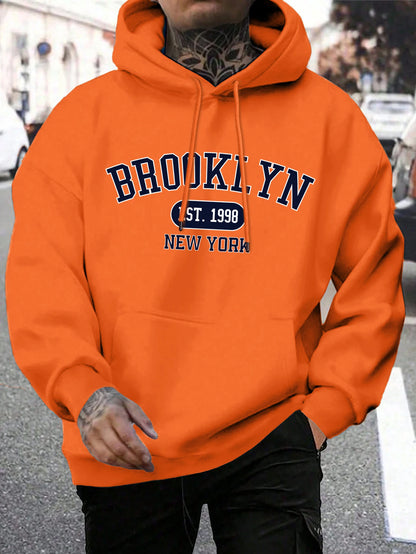 Brooklyn Printed Men Hoodie