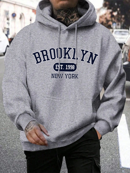 Brooklyn Printed Men Hoodie