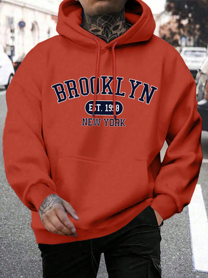 Brooklyn Printed Men Hoodie