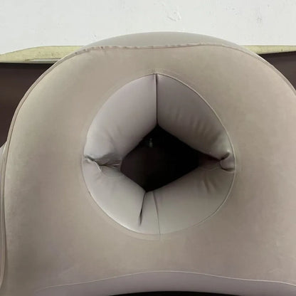 Inflatable Maternity Bed With Holes Foldable Adjustable Firmness Maternity Sleeping Mat Includes Air Pump