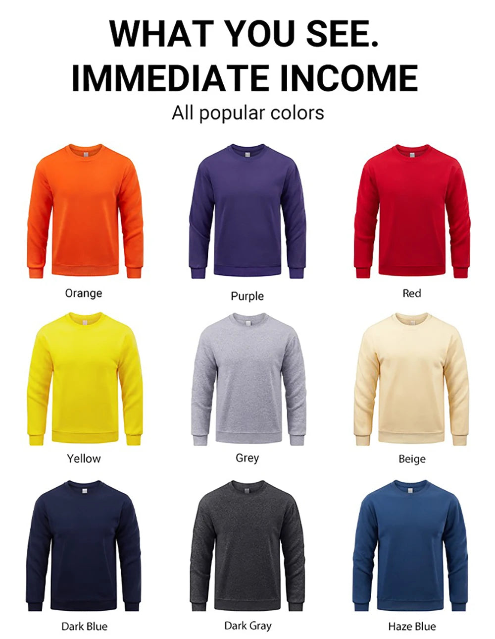 Heart Pattern Female Sweatshirt