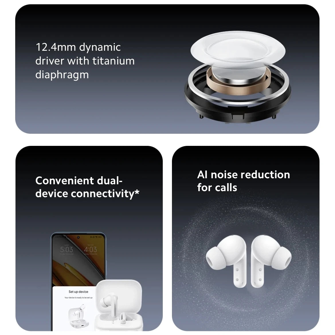 Original Xiaomi Redmi Buds 5 Earphone