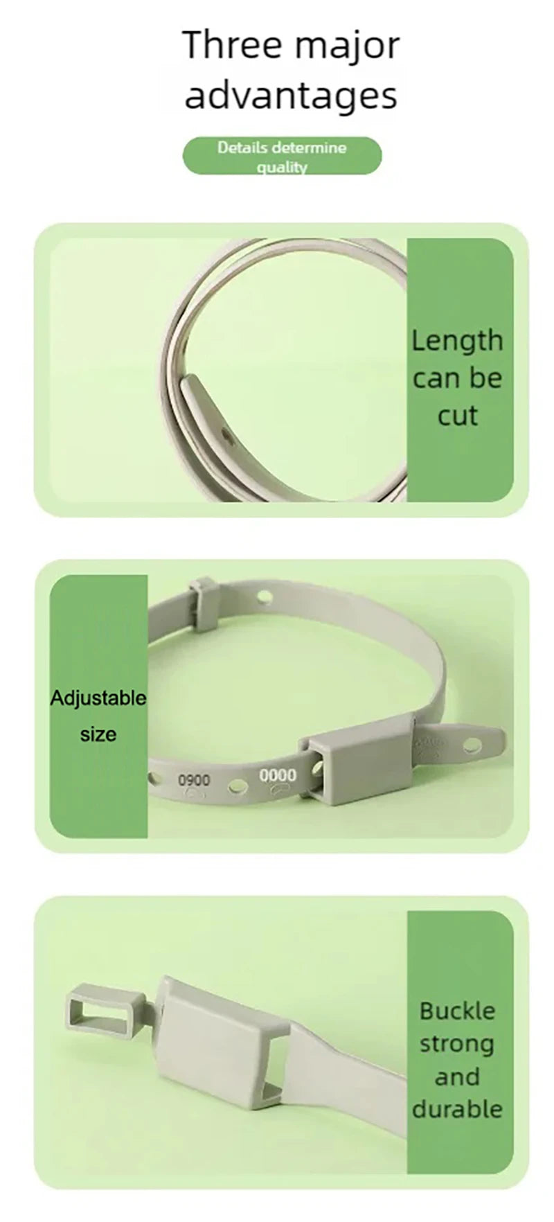 Pet essential oil collar, washable, cat collar with adjustable buckle, dog collar, pet accessory, sturdy and durable, cat collar