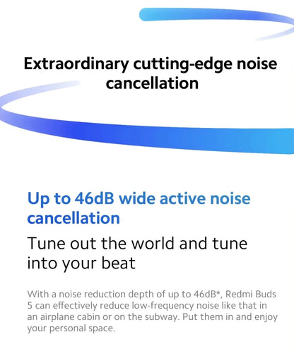 Original Xiaomi Redmi Buds 5 Earphone