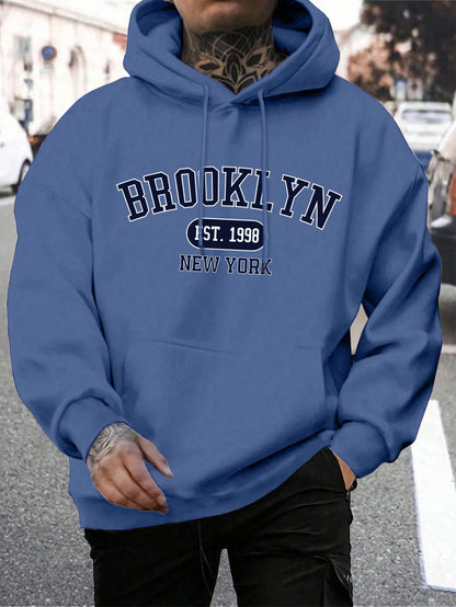 Brooklyn Printed Men Hoodie