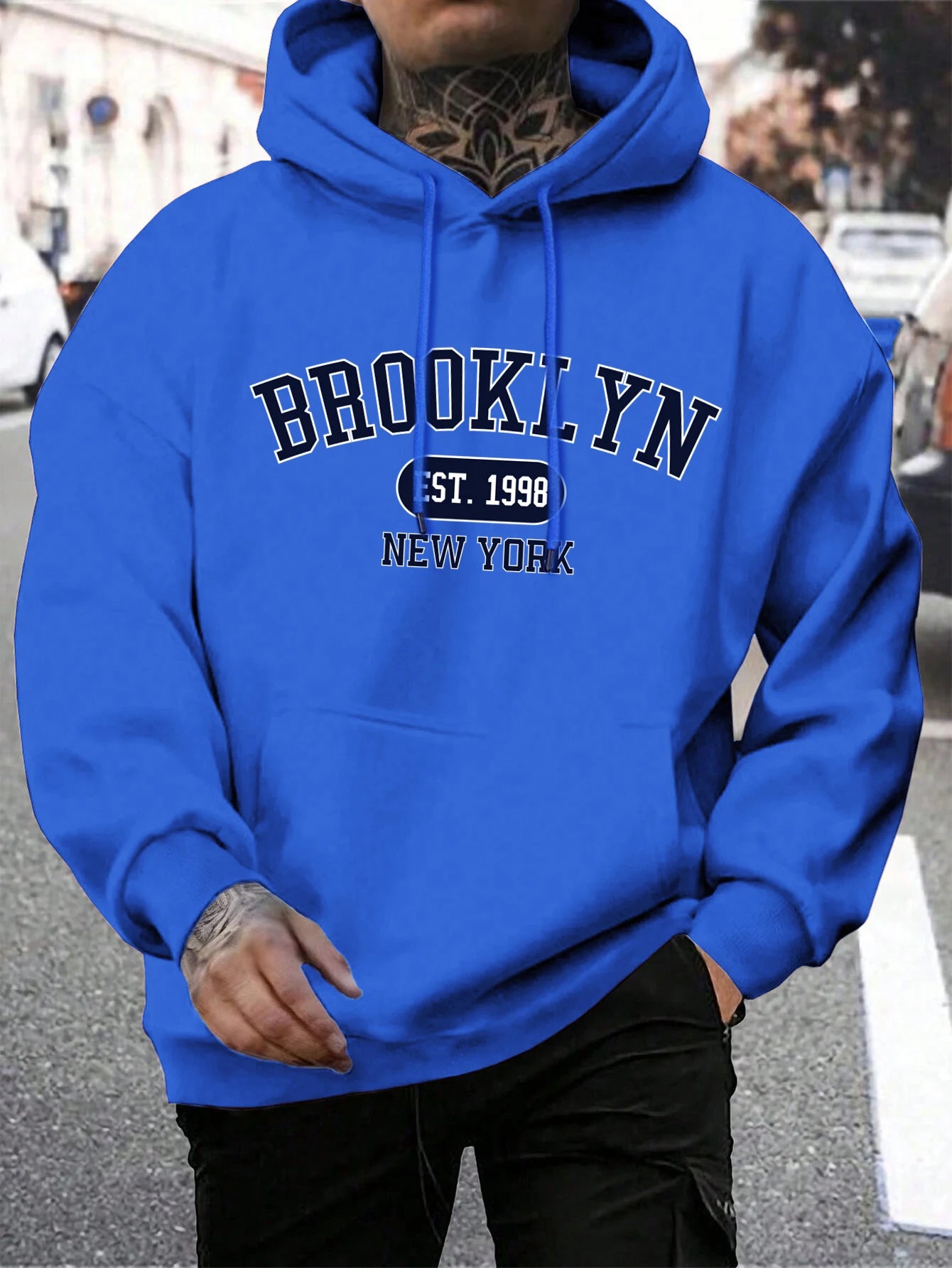 Brooklyn Printed Men Hoodie